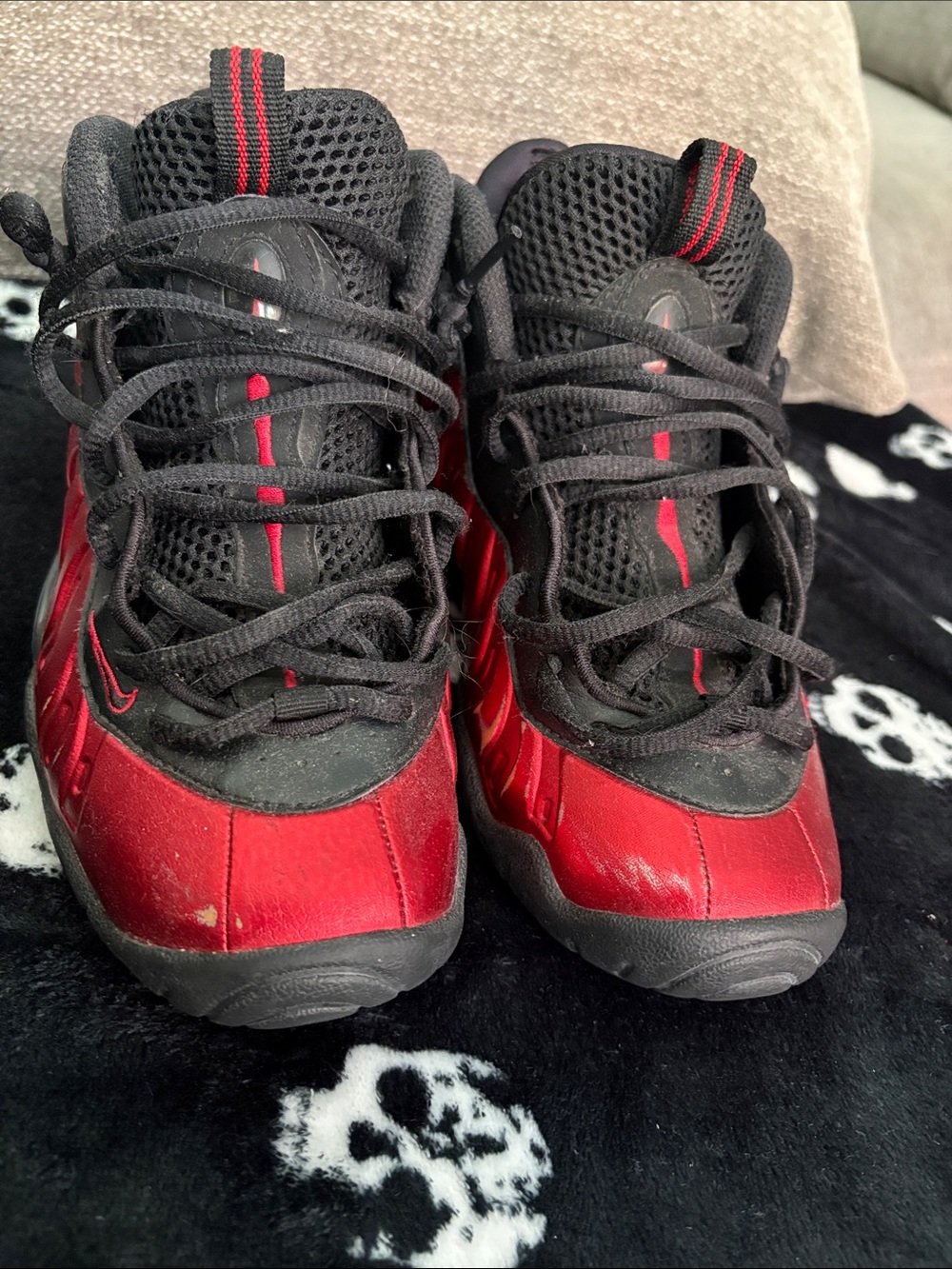 Nike Foamposites - Red / Black